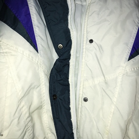 Vintage 80s St. John’s Bay Ski Purple Jacket - Picture 4 of 6